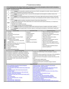 7th grade Science Pacing Guide