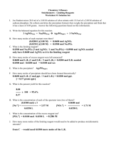 Problem Set 1