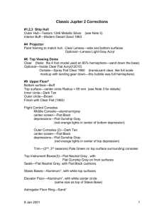 Jupiter 2 Corrections List