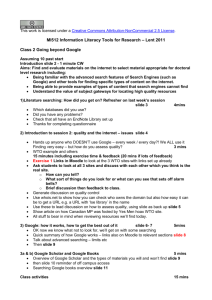 L011MI512LessonplanWeek2 - LSE Learning Resources Online