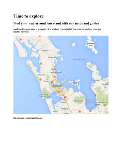 Map Auckland | Guide to Auckland | AucklandNZ.com