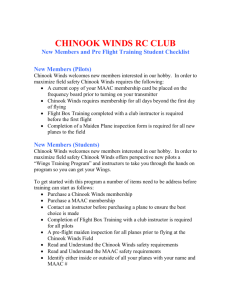 New Members - the Chinook Winds RC Club