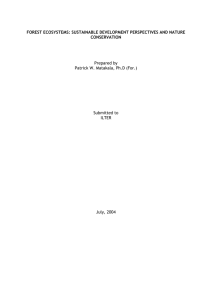 3. Mozambique: Key Natural Resource Management Issues