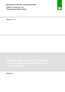 2. Organic agriculture: concepts and policies