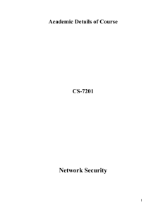 course file network and web security