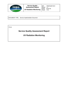 2. UV index - Tropospheric Emission Monitoring Internet Service