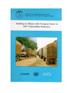 Building an Alliance with Transport Sector in