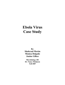Ebola Virus - Cal State LA