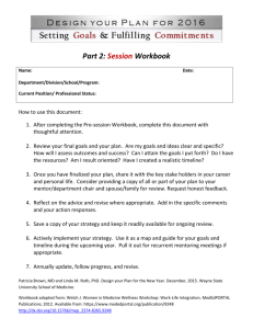 Part 2: In-session Workbook