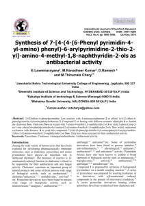Synthesis of 7 - International Journal