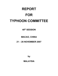 Typhoon Committee Roving Seminar