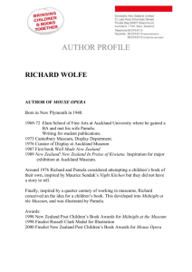 Richard Wolfe - Scholastic New Zealand
