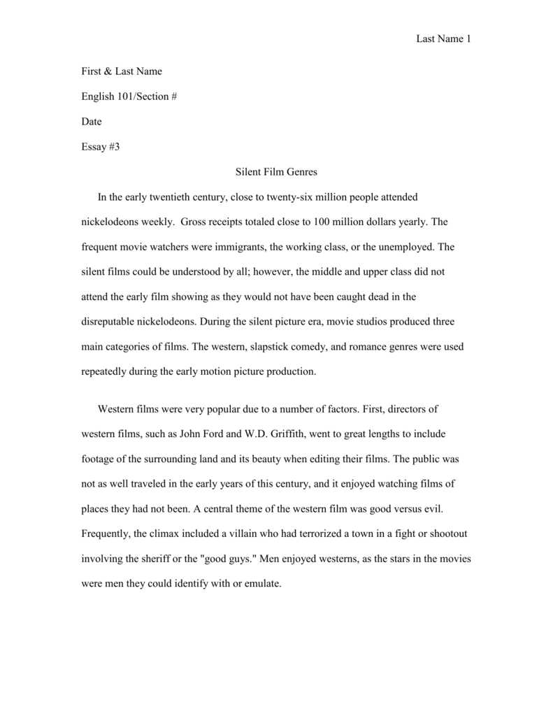 Classification essay thesis