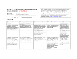 Undergrad Response