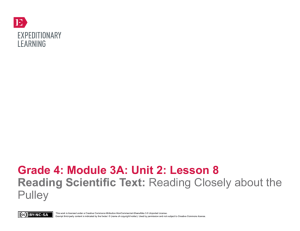 Grade 4: Module 3A: Unit 2: Lesson 8 Reading Scientific Text