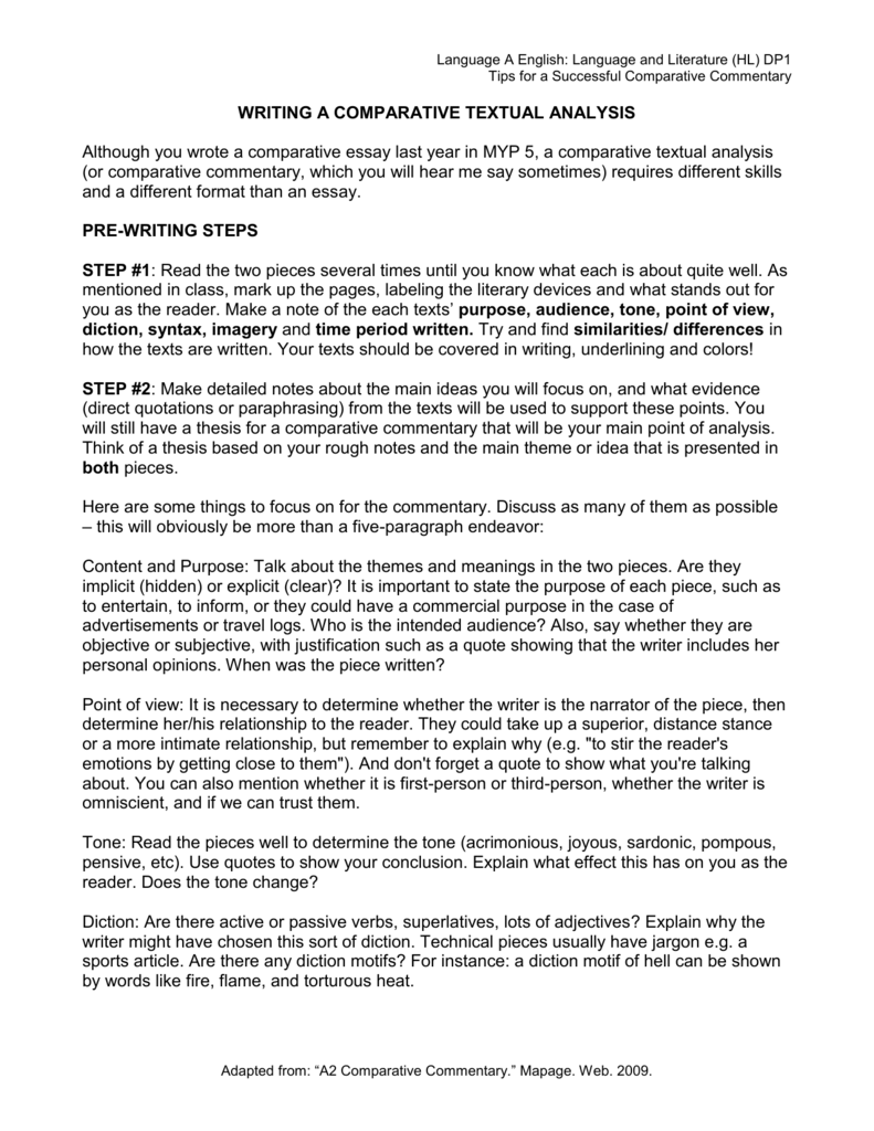 Comparative Essay Quotes Using Literary Quotations
