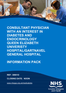 West Glasgow Diabetes and Endocrine Unit, Gartnavel General