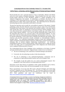 Call for papers - University of York
