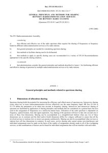 SM.1132-1 - General principles and methods for sharing