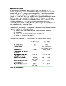 High Voltage System