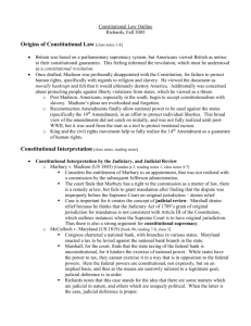 Constitutional Law Outline