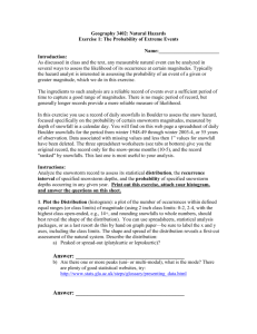 Exercise 1 Word Document - University of Colorado Boulder