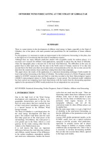 2 - offshore wind forecasting at the strait of gibraltar