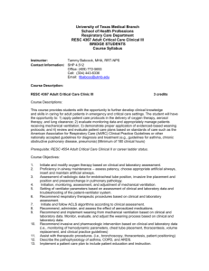 RESC 4165 Advanced Cardiac Life Support