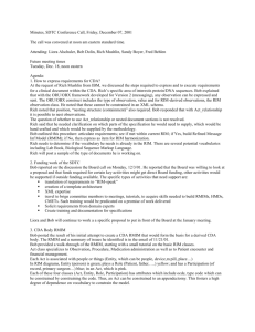 Minutes, SDTC Conference Call, Thursday, November 1, 2001