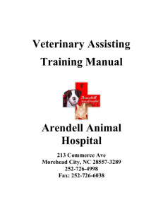 Veterinary Assisting