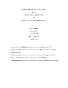tornado - Laboratory of Tree-Ring Research