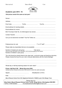 Booking Form page 1 2015