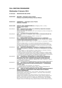 Full_Programme_2010 - Society of Academic & Research Surgery