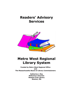 Readers` Advisory Services