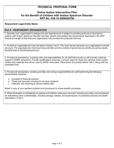 Attachment A-Technical Proposal Form