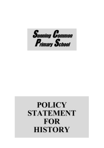 charging policy - Sonning Common Primary School