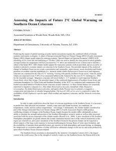 Assessing the Impacts of Future 2°C Global Warming on