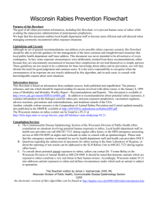 Rabies Algorithm - Lincoln County Health Department