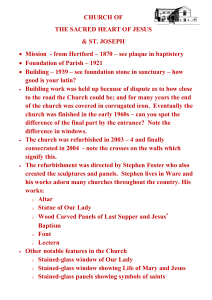 History - Church of the Sacred Heart of Jesus and St Joseph
