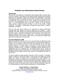 Probiotics and IBD