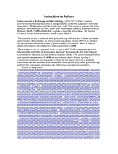 IJPM Instructions for Authors