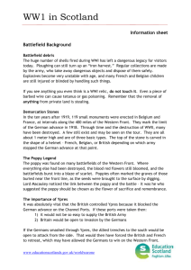Battlefield - Background information sheet (423