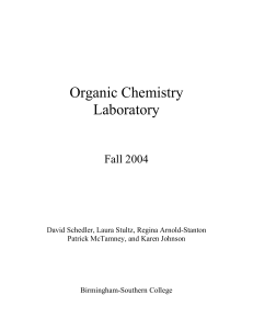 Organic Chemistry Laboratory - Birmingham