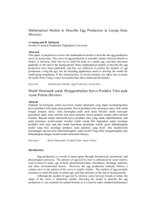 Genetic Study of Egg Production in Laying Hen