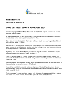 Love our local pools? Have your say!