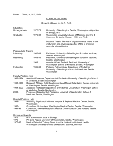 Current Clinical Studies - University of Washington
