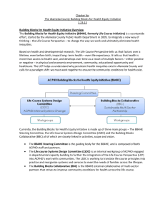 Building Blocks for Health Equity (BB4HE) Charter
