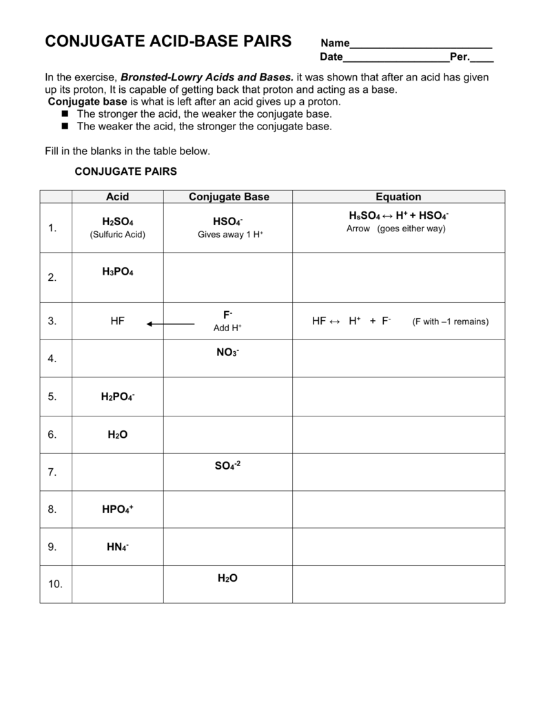 conjugate-acid-base-pair-worksheet