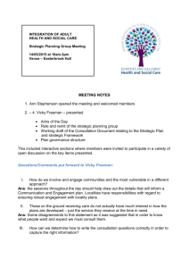 1. Notes from Strategic Planning Meeting 14/05/2015