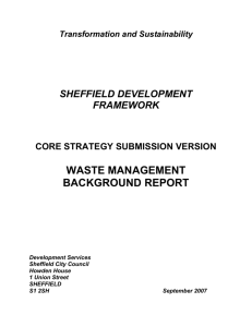 Waste Management - Sheffield City Council
